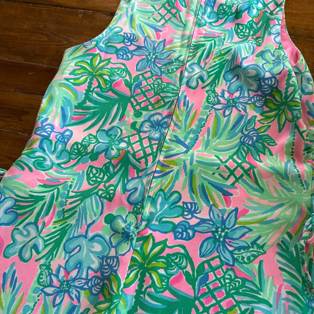 Lilly Pulitzer Donna Square Neck Romper size 10 - Picture 3 of 7